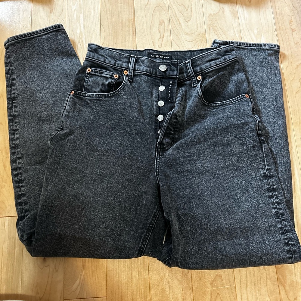 Lucky brand high waisted relaxed fit jeans